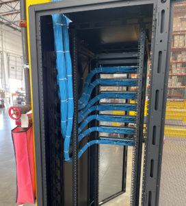 Finalized Intermediate Distribution Frame (IDF) terminations for reliable data transfer - CommX Networks