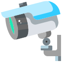 Commercial security camera installed by CommX Networks