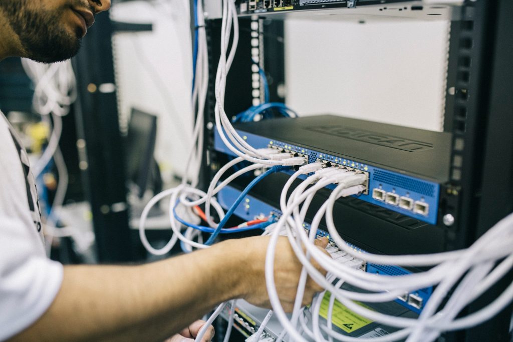 Warehouse Network Drop Installation - Commx Networks