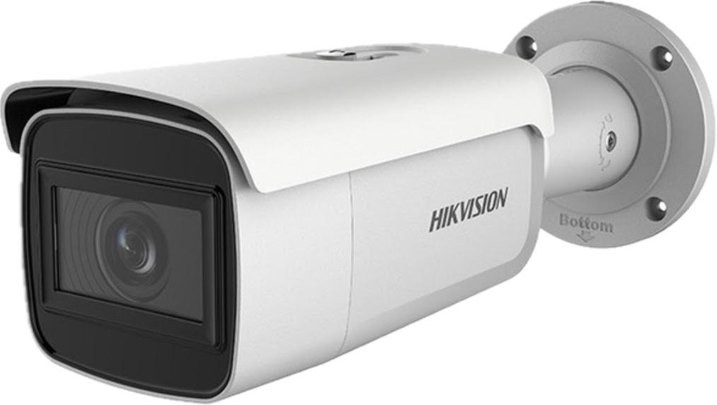 Commercial security camera installed by CommX Networks