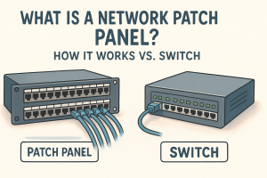 What Is A Network Patch Panel? How It Works Vs. Switch