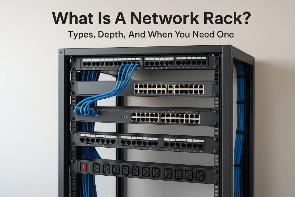 Ict Network Rack Type What Is A Network Rack? Types, Depth, And When You Need One - Commx ...