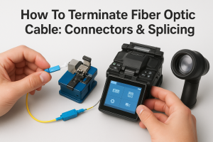 How To Terminate Fiber Optic Cable: Connectors & Splicing