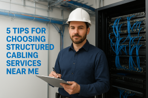 5 Tips For Choosing Structured Cabling Services Near Me